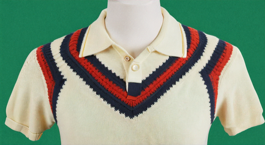 Vintage Charm: Retro Knitted Polo Shirts Reviving Classic Style