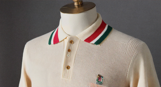 Vintage Charm: Retro Knitted Polo Shirts That Never Go Out of Style