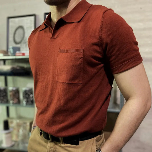 Elegance Revisited: The Italian Retro Men's Polo Liograft