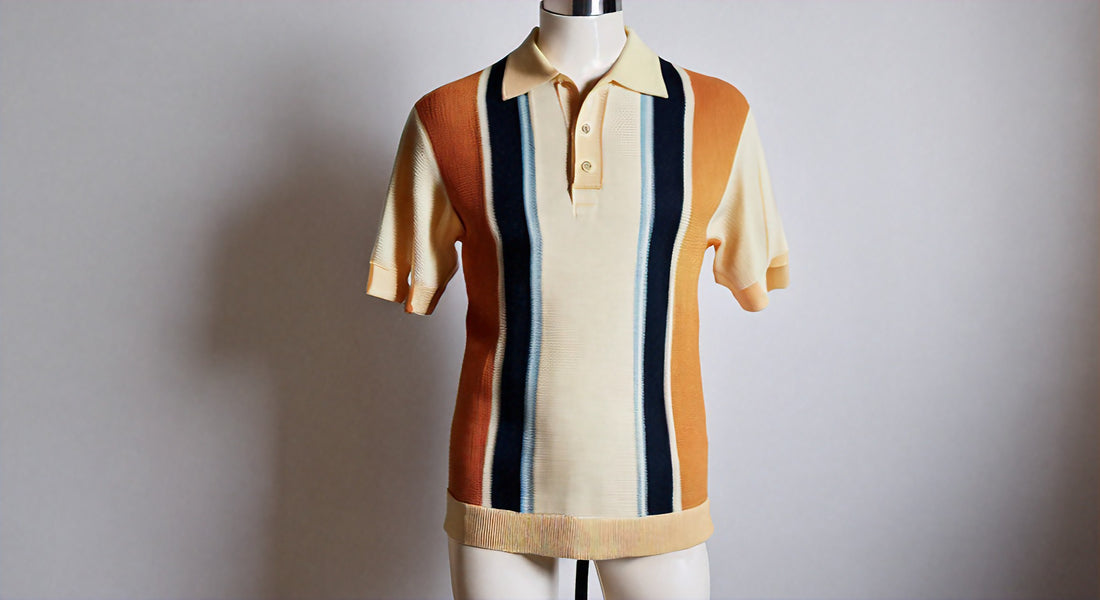 Vintage Knit Polo: Unveiling the Timeless Charm of Retro Knitted Shirts