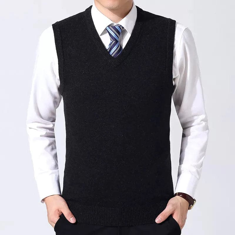 2023 New Fashion Brand Sweater Man Pullovers Vest - Premium  from Liograft - Just $33.95! Shop now at Liograft