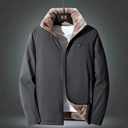 Classic Men's Fleece Jacket for Winter-Liograft