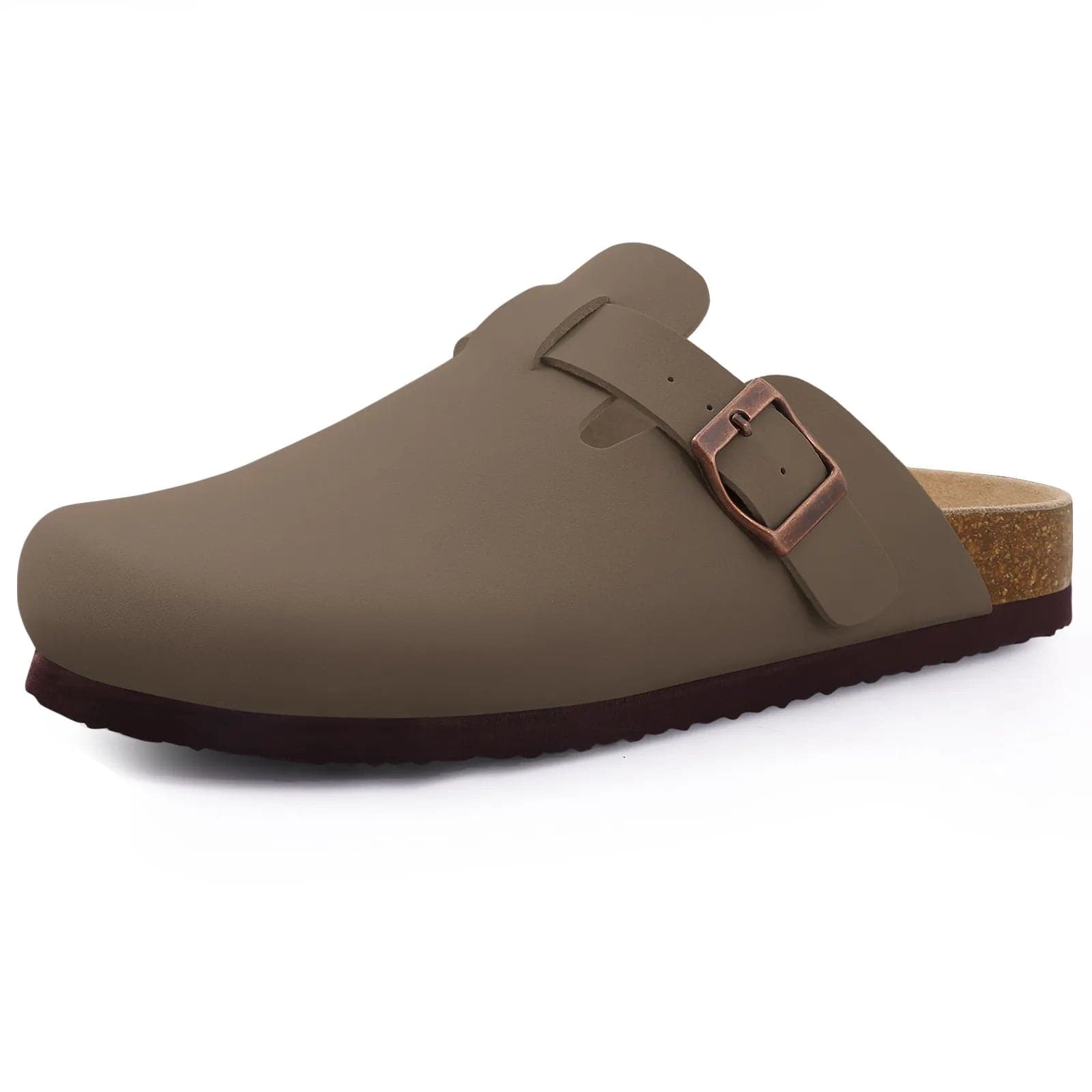 Comwarm Women's Suede Mules Slippers with Arch Support and Cork Insole - Premium  from Liograft - Just $41.95! Shop now at Liograft
