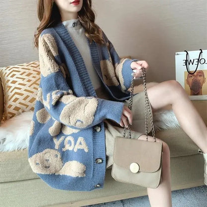 Cozy and Stylish Christmas Sweater Coat for Women - 2023 Winter Fashion - Premium  from Liograft - Just $46.95! Shop now at Liograft