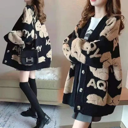 Cozy and Stylish Christmas Sweater Coat for Women - 2023 Winter Fashion - Premium  from Liograft - Just $46.95! Shop now at Liograft
