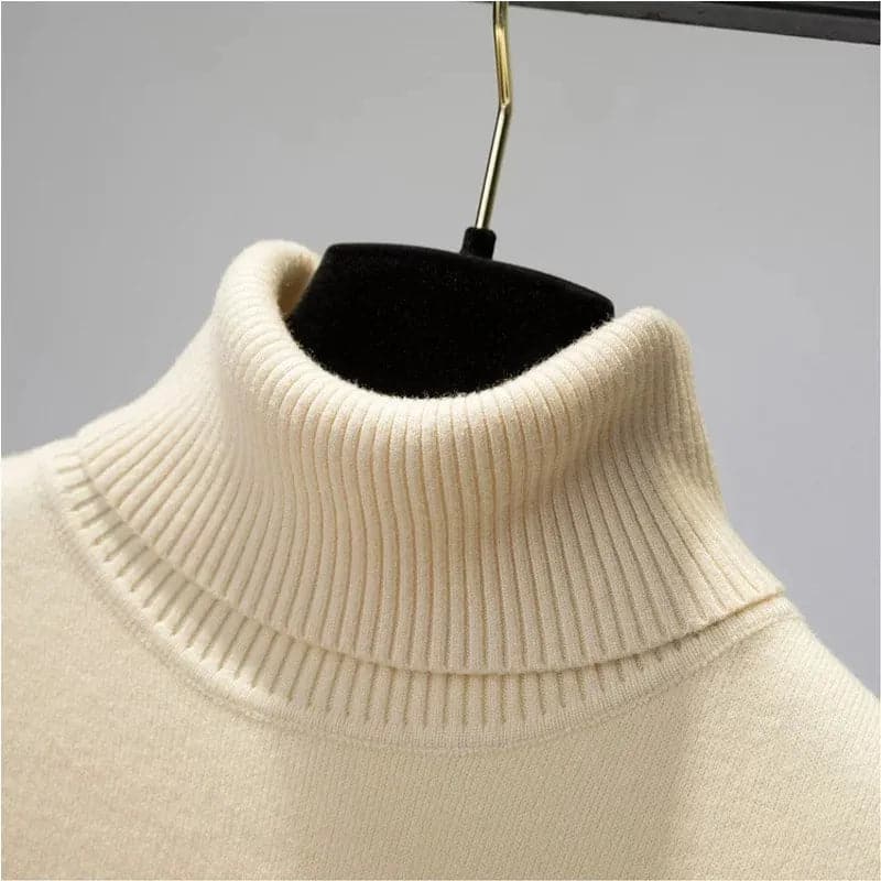 Elegant Thicken Velvet Lined Turtleneck Winter Sweater - Premium  from Liograft - Just $36.95! Shop now at Liograft