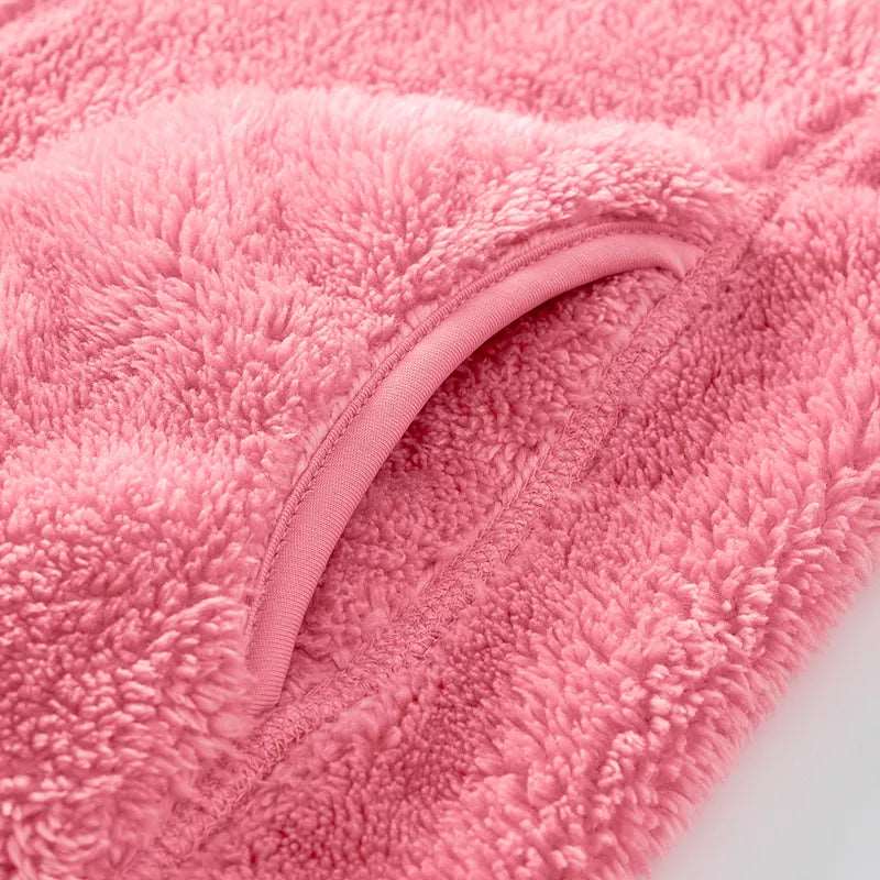 2023 Trendy Double-Sided Thick Fleece Women's Winter Coat-Liograft
