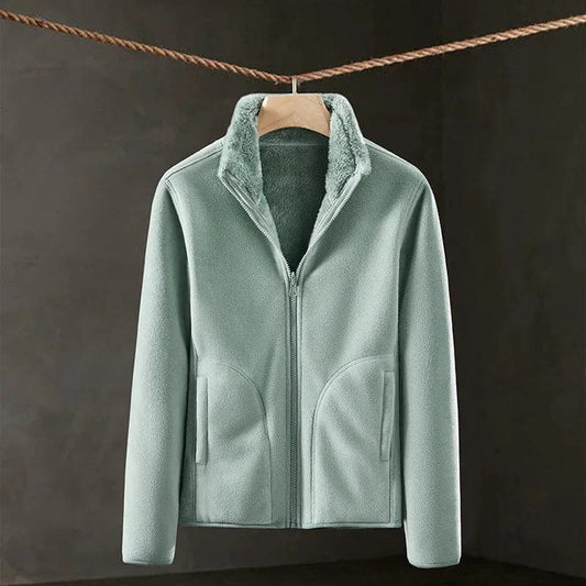 2023 Trendy Double-Sided Thick Fleece Women's Winter Coat-Liograft