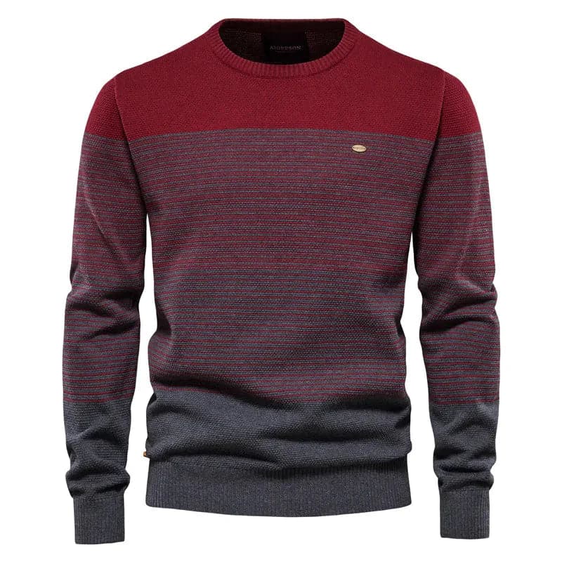 Fashionable AIOPESON Brand Cotton Sweater for Men - Winter Warmth Guaranteed - Premium  from Liograft - Just $65.95! Shop now at Liograft