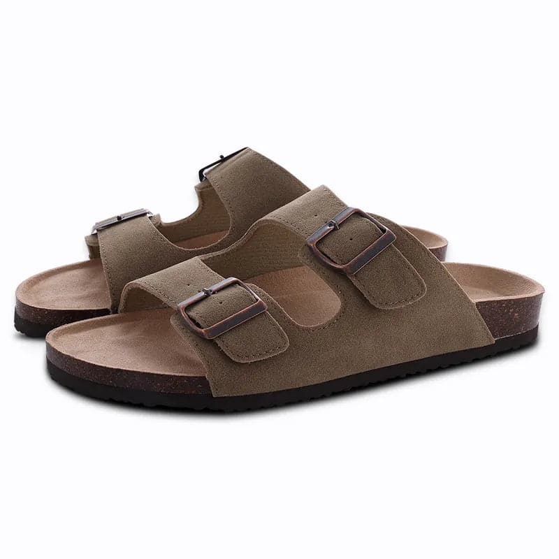 Fashionable Women's Suede Mules Slippers with Arch Support and Cork Insole - Premium  from Liograft - Just $38.95! Shop now at Liograft