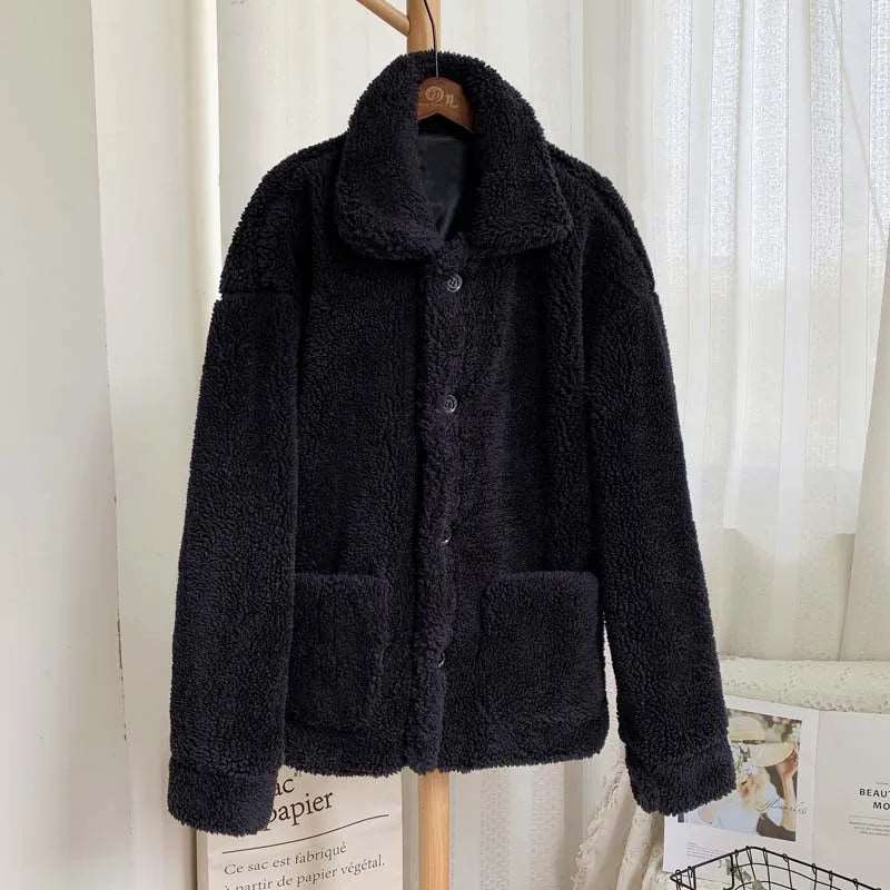 Faux Fur Winter Jacket for Women - Cozy and Warm Outerwear Option - Premium  from Liograft - Just $77.95! Shop now at Liograft