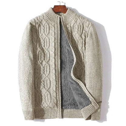 ICPANS Plus Size 4XL 5XL 6XL 7XL Sweater Men Thicken Warm Wool Cashmere  Winter Cardigan Turtleneck Male 2019 Outwear Liograft