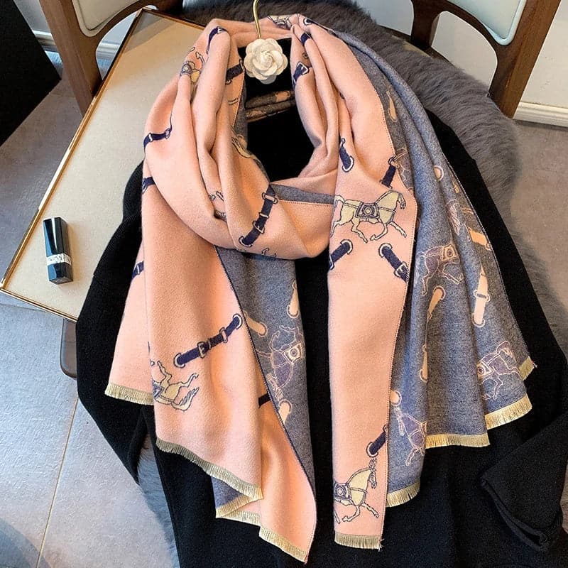 Luxurious Cashmere Scarf with 2023 Design for Women - Premium  from Liograft - Just $31.95! Shop now at Liograft