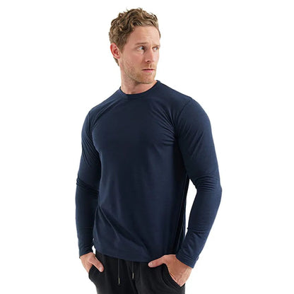 Men's 100% Merino Wool Long Sleeve Thermal Base Layer T-Shirt - Premium  from Liograft - Just $73.95! Shop now at Liograft