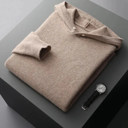 129.95Men's 100% Pure Wool Knitted Pullover - Autumn and Winter Essential - Premium  from Liograft - Just $129.95! Shop now at Liograft