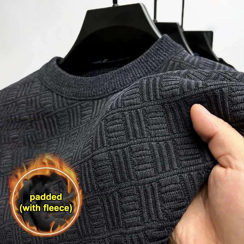 36.95Men's 2023 Cozy Jacquard Sweater in Chenille Blend - Premium  from Liograft - Just $36.95! Shop now at Liograft