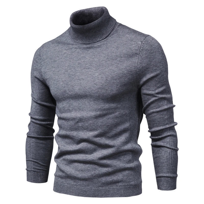 Men's Cozy Black Turtleneck Winter Sweater - Premium  from Liograft - Just $44.95! Shop now at Liograft