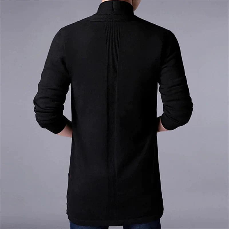 Men's Knitted Turtleneck Cardigan - Fall 2022 Collection - Premium  from Liograft - Just $25.95! Shop now at Liograft