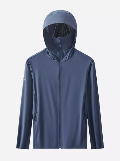 Men's Plus Size Summer UV Protection Hooded Jacket-Liograft