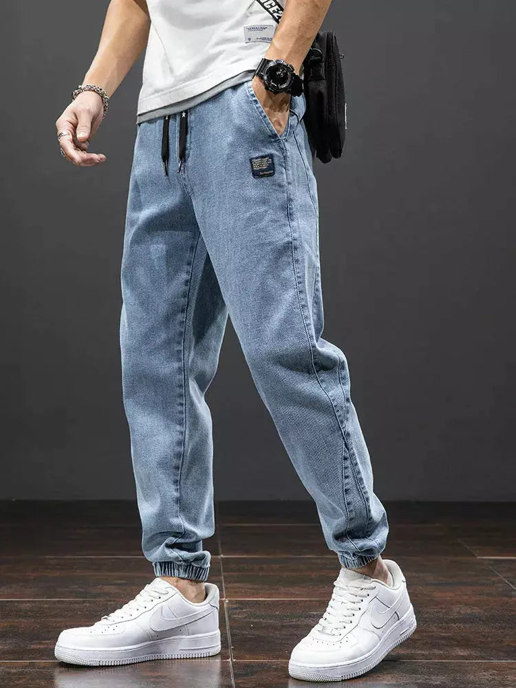 Men's Spring Summer Cargo Jogger Pants in Black, Blue, and Grey - Plus Sizes Available - Premium  from Liograft - Just $49.95! Shop now at Liograft