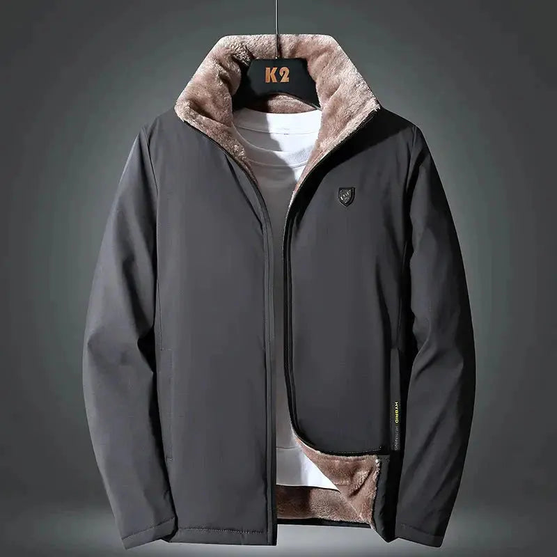 Men's Timeless Windproof Fleece Jacket for Winter 2024-Liograft