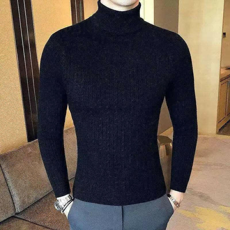 Men's Vintage Style Oversized Turtleneck Sweater - Perfect for Autumn/Winter - Premium  from Liograft - Just $30.95! Shop now at Liograft
