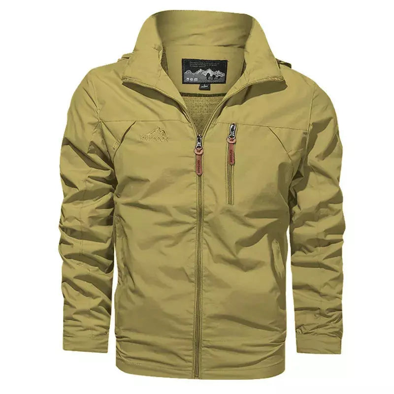 Men's Waterproof Military Field Jacket with Tactical Design - Premium  from Liograft - Just $40.95! Shop now at Liograft