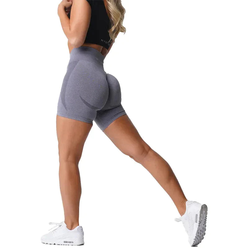 NVGTN  Seamless Shorts for Women Push Up Booty Workout Shorts Fitness Sports Short Gym Clothing Yoga Shorts - Premium  from Liograft - Just $27.95! Shop now at Liograft