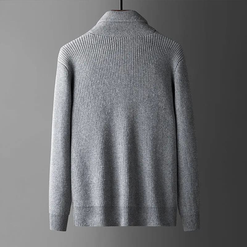 Cozy England Style Thick Sweater Coat for Men and Women-Liograft