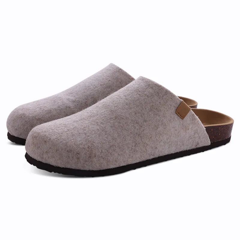 Shevalues New Boston Clogs Slippers For Women Men Cork Footbed Sandals Female Suede Mules Slides With Arch Support Beach Shoes - Premium  from Liograft - Just $40.95! Shop now at Liograft