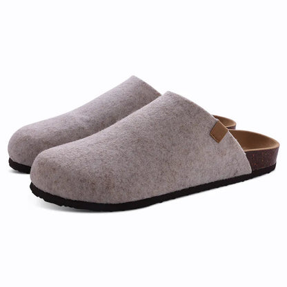 Shevalues New Boston Suede Clogs Slippers with Arch Support Liograft