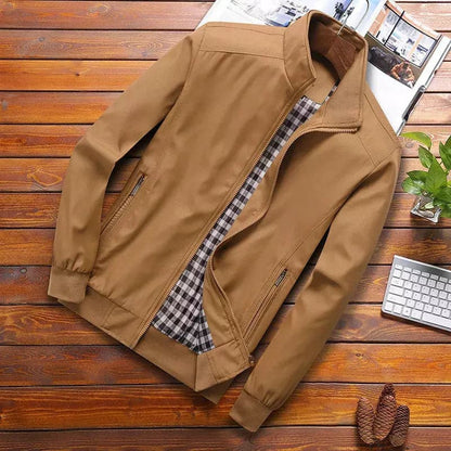 Slim Fit Men's Bomber Jacket 2023 Spring Autumn Collection - Premium  from Liograft - Just $39.95! Shop now at Liograft