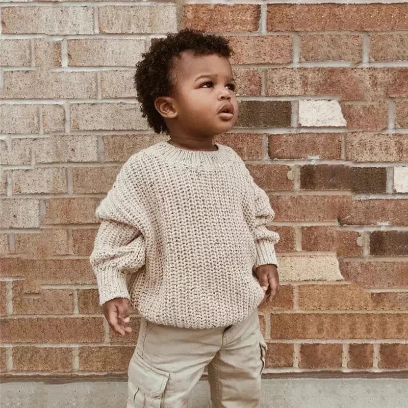 Soft Knit Cotton Pullover for Baby's Autumn and Winter - Premium  from Liograft - Just $26.95! Shop now at Liograft