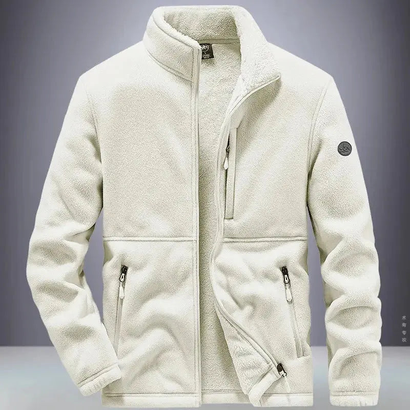 Men's Premium Cotton Hooded Jacket with Fleece Lining-Liograft