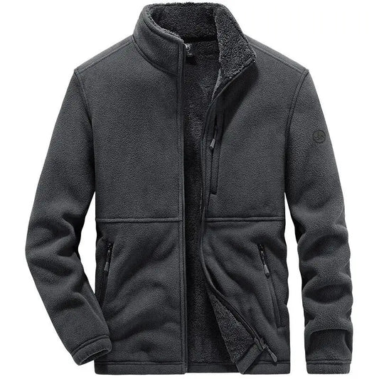 Men's Premium Cotton Hooded Jacket with Fleece Lining-Liograft