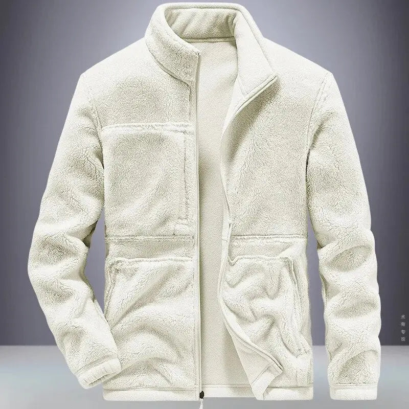 Men's Premium Cotton Hooded Jacket with Fleece Lining-Liograft