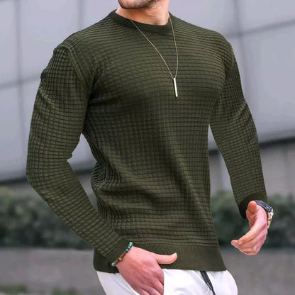 Stylish Men's Casual Long Sleeve Knitted Sweater - Premium  from Liograft - Just $39.95! Shop now at Liograft