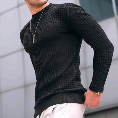 Stylish Men's Casual Long Sleeve Knitted Sweater - Premium  from Liograft - Just $39.95! Shop now at Liograft