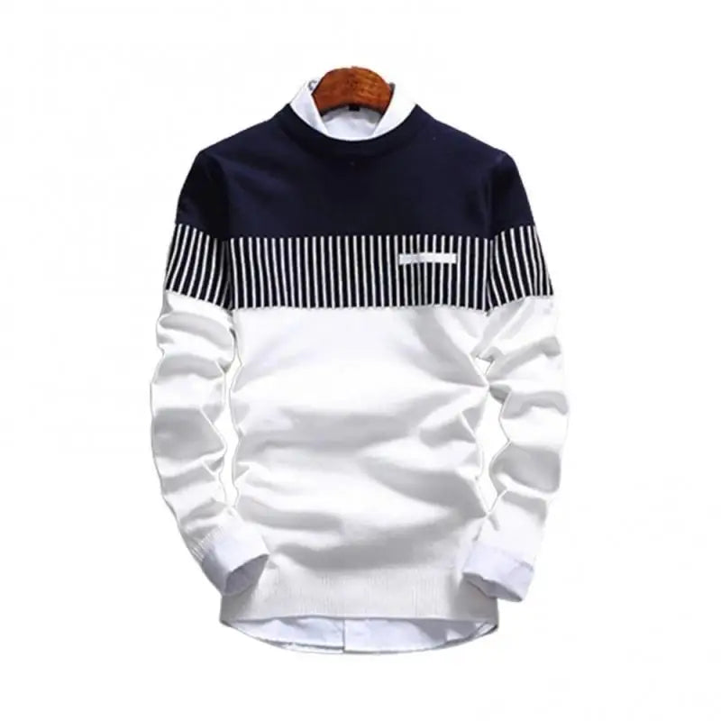 Stylish Striped Knitwear for Men - Autumn Collection - Premium  from Liograft - Just $30.95! Shop now at Liograft