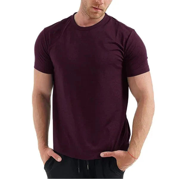 Ultra-Lightweight Moisture-Wicking Merino Wool Men's Base Layer T-Shirt with Odor Resistance Liograft