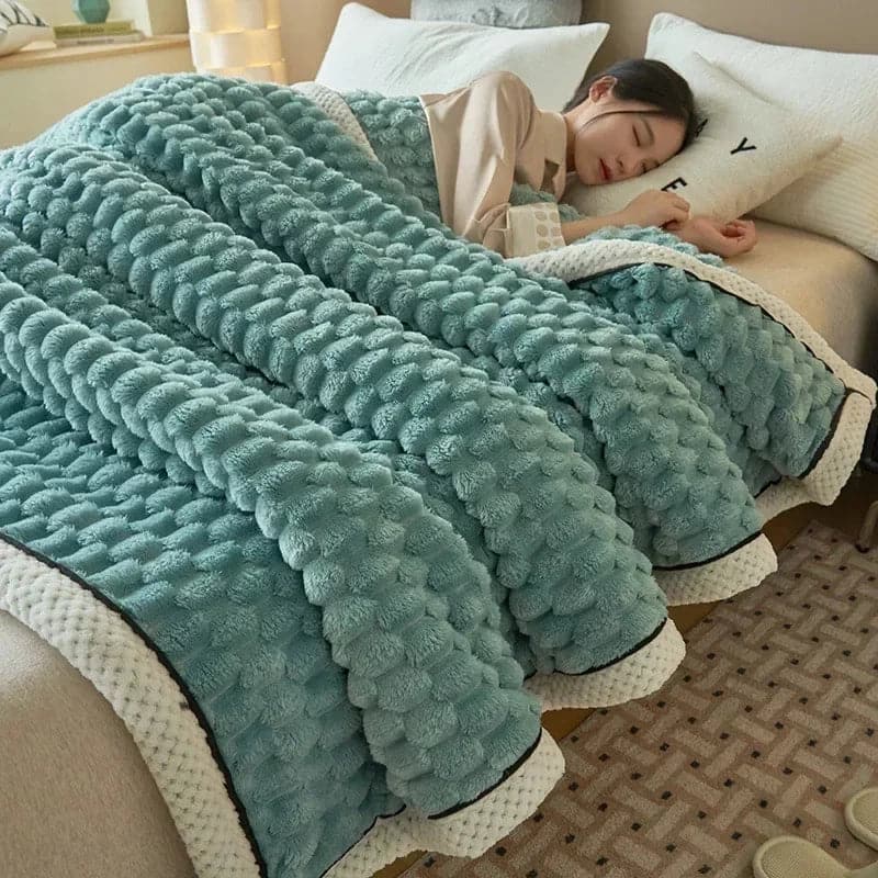 Turtle Velvet Autumn Winter Warm Sleeping Blanket - Premium  from Liograft - Just $60.95! Shop now at Liograft