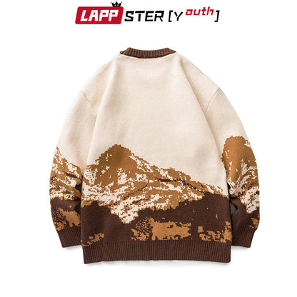 Vintage Style Mountain Winter Sweater for Youth by LAPPSTER - Premium  from Liograft - Just $63.95! Shop now at Liograft