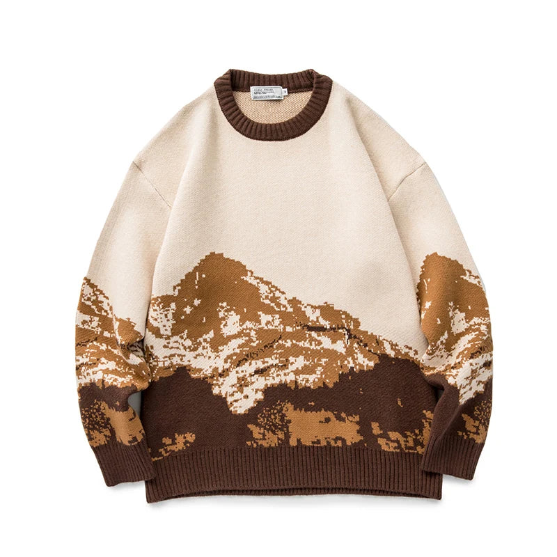 Vintage Style Mountain Winter Sweater for Youth by LAPPSTER - Premium  from Liograft - Just $63.95! Shop now at Liograft