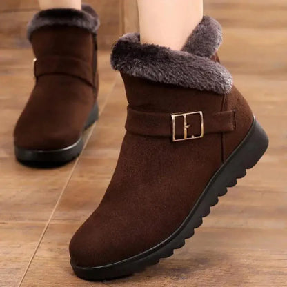 Warm Plush Winter Zipper Boots for Women - Premium  from Liograft - Just $30.95! Shop now at Liograft