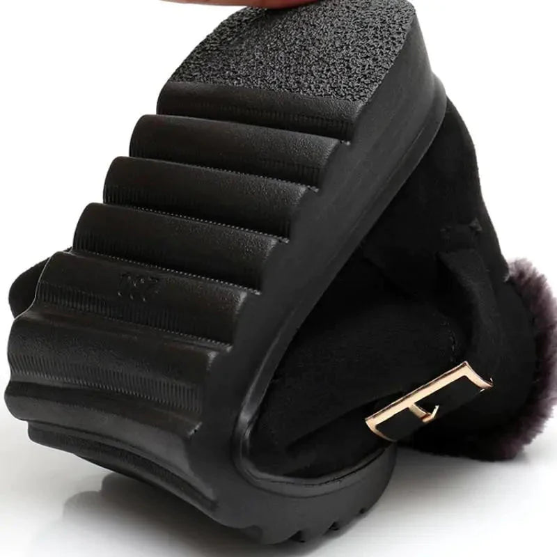 Warm Plush Winter Zipper Boots for Women - Premium  from Liograft - Just $30.95! Shop now at Liograft