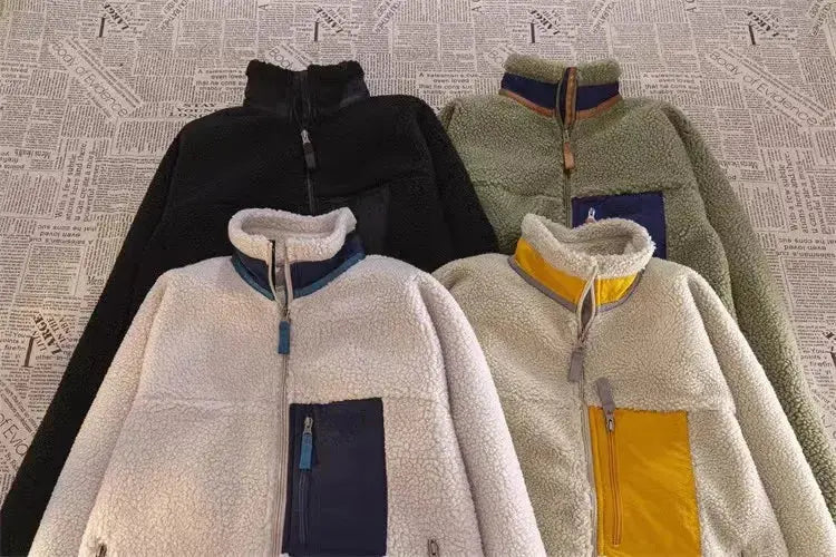 Windproof Fleece Outdoor Jacket for Winter Camping and Hiking Liograft