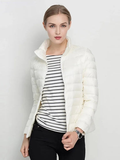 Winter 2023 Women's Ultra Light Duck Down Jacket - Premium  from Liograft - Just $34.95! Shop now at Liograft