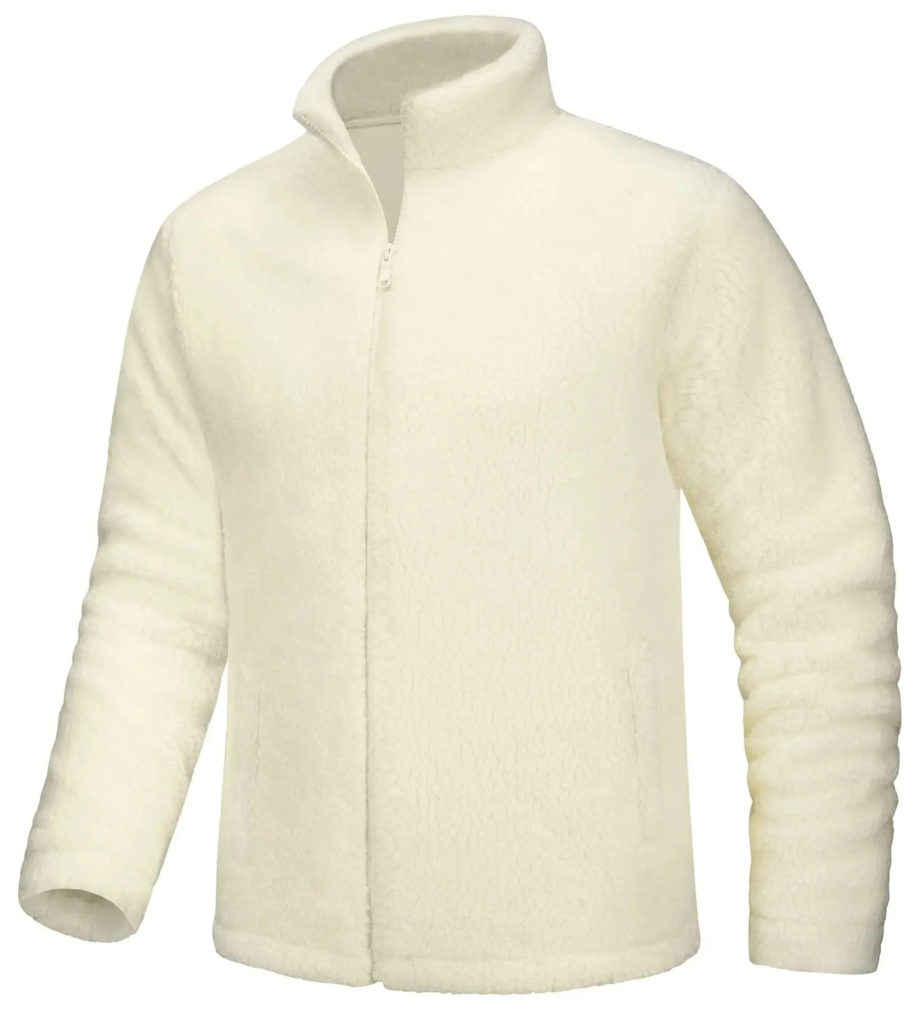 Winter Sherpa Fleece Jacket with Zippered Pockets Liograft