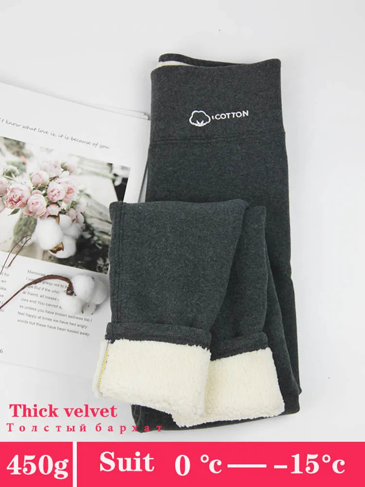 Winter Warm Cashmere Leggings for Women - Premium  from Liograft - Just $30.95! Shop now at Liograft