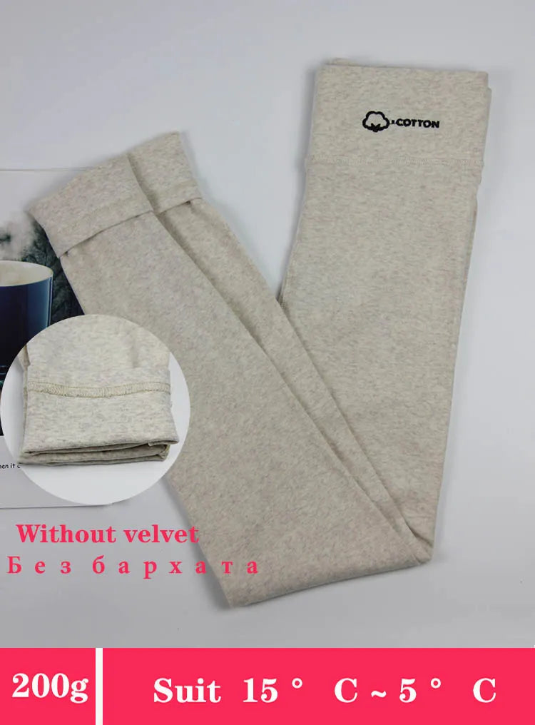 Women's Cozy Fleece-Lined Winter Leggings Liograft